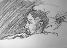 Man, sleeping, 