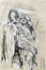 Woman, sleeping on board of a ship