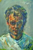 Selfportrait 1997 in acrylic